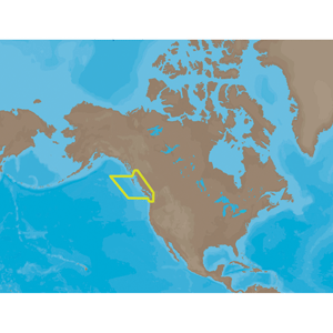 C-MAP MAX NA-M025 - Canada West - SD Card