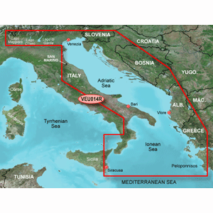 Garmin BlueChart® g3 Vision® HD - VEU014R - Italy, Adriatic Sea - microSD™/SD™ - 010-C0772-00