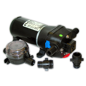 Flojet Heavy Duty Deck Wash Pump – 40PSI – 4.3GPM – 12V