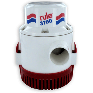 Rule 3700 G.P.H. Bilge Pump Non Automatic 12V - 14A