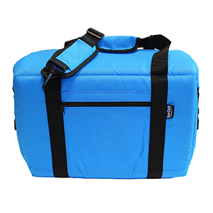 NorChill 24 Can Soft Sided Hot/Cold Cooler Bag - Blue - 9000.51