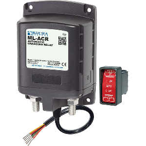 Blue Sea Systems Blue Sea 7621 ML-Series Automatic Charging Relay (Magnetic Latch) 24V DC