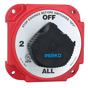 Perko Heavy Duty Battery Selector Switch w/Alternator Field Disconnect - 8603DP