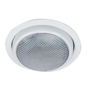 Perko Round Surface Mount LED Dome Light w/Trim Ring - Chrome Plated - 1357DP0CHR