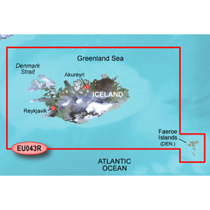 Garmin BlueChart® g3 HD - HXEU043R - Iceland & Faeroe Islands - microSD™/SD™ - 010-C0780-20
