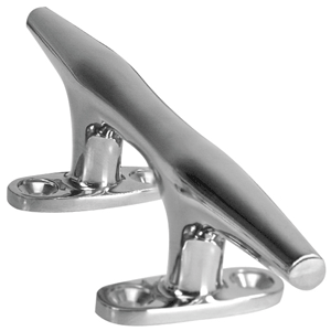 Whitecap Heavy Duty Hollow Base Stainless Steel Cleat - 8" - 6110