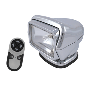 Golight Stryker Searchlight 12V w/Wireless Handheld Remote - Chrome - 3006