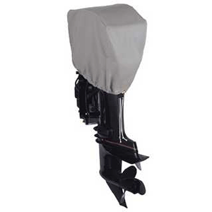 Dallas Manufacturing Co. Motor Hood Polyester Cover 1 - 2.5 hp - 10 hp, 4 Strokes Or 2 Strokes Up To 25 hp - BC31021