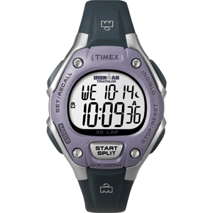 Timex IRONMAN® 30-Lap Mid-Size - Black/Lilac - T5K410