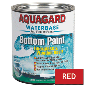 Aquagard Waterbased Anti-Fouling Bottom Paint - 1Qt - Red - 10002