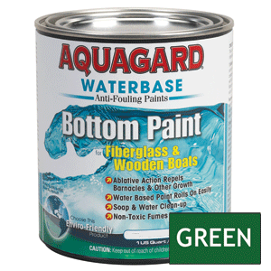 Aquagard Waterbased Anti-Fouling Bottom Paint - 1Qt - Green - 10004