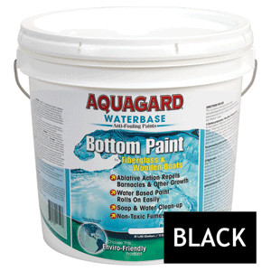Aquagard Waterbased Anti-Fouling Bottom Paint - 2Gal - Black - 10201