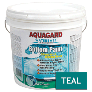 Aquagard Waterbased Anti-Fouling Bottom Paint - 2Gal - Teal - 10205