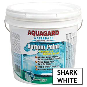 Aquagard Waterbased Anti-Fouling Bottom Paint - 2Gal - Shark White - 10207