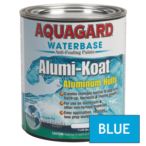 Aquagard II Alumi-Koat Anti-Fouling Waterbased - 1Qt - Blue - 70006