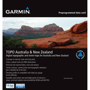 Garmin TOPO - Australia & New Zealand - microSD™/SD™ - 010-C1049-00
