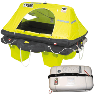VIKING RescYou Liferaft 4 Person Container Offshore Pack - L004U00741AME