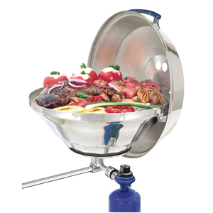 Magma Marine Kettle 17" Party Size Gas Grill w/Hinged Lid - A10-215