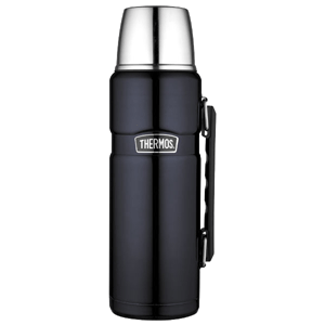 Thermos Stainless King™ Vacuum Insulated Beverage Bottle - 40 oz. - Stainless Steel/Midnight Blue - SK2010MBTRI4