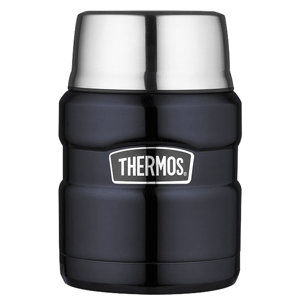 Thermos Stainless King™ Vacuum Insulated Food Jar - 16 oz. - Stainless Steel/Midnight Blue - SK3000MBTRI4