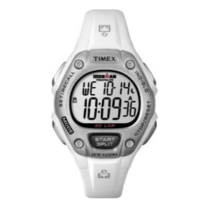 Timex IRONMAN® 30-Lap Mid-Size Watch - White - T5K515