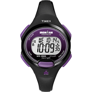 Timex IRONMAN® 10-Lap Watch - Mid-Size - Purple/Black - T5K523JV