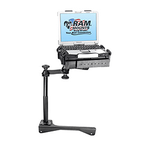 RAM Mounting Systems RAM Mount No Drill Vehicle System f/Dodge Charger Police Package - RAM-VB-145P-SW1