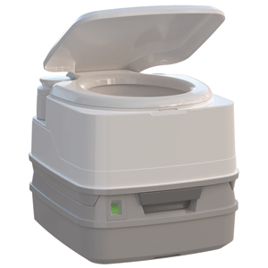 Thetford Marine Thetford Porta Potti 260P MSD Marine Toilet 90° with Piston Pump, Level Indicator, and Hold-Down Kit - 92871