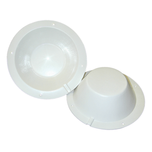 Poly-Planar 8-½"; Speaker Back Cover - White - SBC-2
