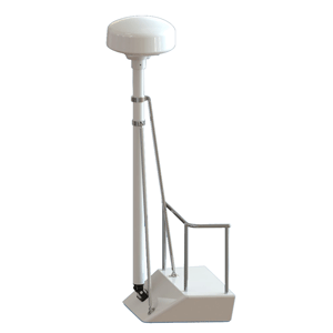 Seaview 8’ Radar Mast Pole Kit w/2 Strut Kits - RM848S