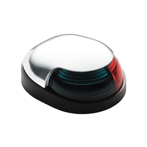 Attwood Marine Attwood Quasar™ 2-Mile Deck Mount, Bi-Color Red/Green Combo Sidelight - 12V - White Housing - 3121-7