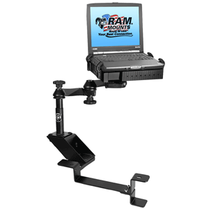 RAM Mounting Systems RAM Mount No-Drill Laptop Mount f/Chevrolet 2500 C/K, 3500 C/K, Silverado, Suburban, Tahoe, GMC Sierra & Yukon - RAM-VB-102-SW1