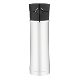 Thermos Sipp Vacuum Insulated Drink Bottle - 16 oz. - Stainless Steel/Black - NS402BK4