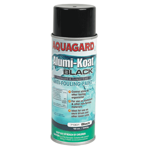 Aquagard II Alumi-Koat Spray f/Outboards & Outdrives - 12oz - Black - 71301