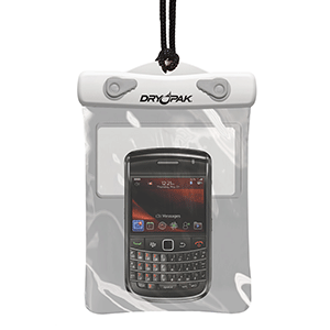 Dry Pak GPS/PDA/Smart Phone Case - White/Grey - 5" x 6" - DP-56W