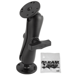 RAM Mounting Systems RAM Mount 1.5" Ball Marine Electronic Rugged Use Surface Mount f/Garmin echo™ 200, 500c & 550c - RAM-101-G4