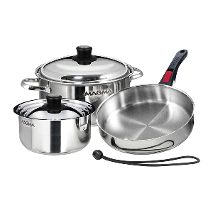 Magma Nestable 7 Piece Induction Cookware - A10-362-IND