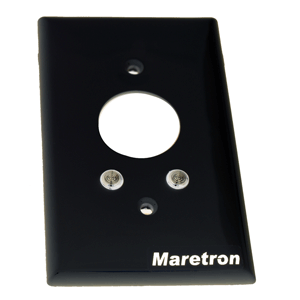 Maretron ALM100 Black Cover Plate - CP-BK-ALM100
