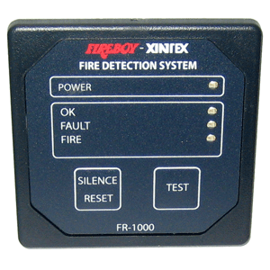 Fireboy-Xintex Xintex 1 Zone Fire Detection & Alarm Panel - FR-1000-R