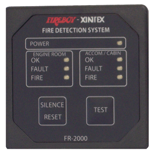 Fireboy-Xintex Xintex 2 Zone Fire Detection & Alarm Panel - FR-2000-R