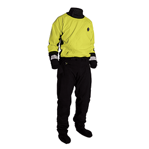 Mustang Survival Mustang Water Rescue Dry Suit - LG - Yellow/Black - MSD576-L