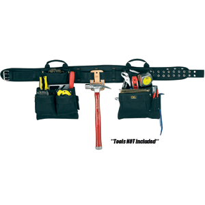 CLC Work Gear CLC 5608 17 Pocket 4-Piece Carpenter’s Combo Tool Belt