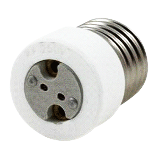 Lunasea Lighting Lunasea LED Adapter Converts E26 Base to G4 or MR16 - LLB-44EE-01-00