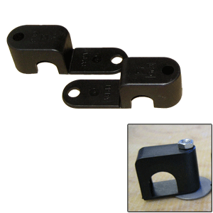 Weld Mount Single Poly Clamp f/1/4" x 20 Studs - 1/2" OD - Requires 1.5" Stud - Qty. 25 - 60500