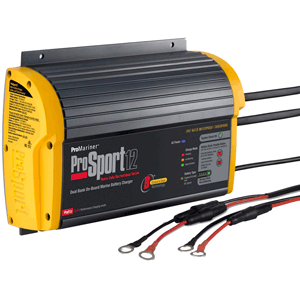 Promariner ProMariner ProSport 12 Gen 3 Heavy Duty On-Board Marine Battery Charger - 12 Amp - 2 Bank - 43012