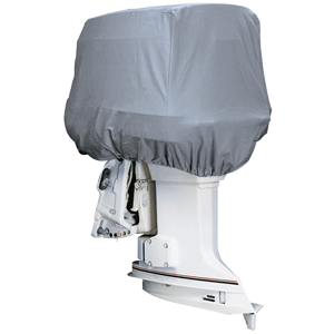 Attwood Marine Attwood Road Ready™ Cotton Heavy-Duty Canvas Cover f/Outboard Motor Hood up to 25HP - 10540