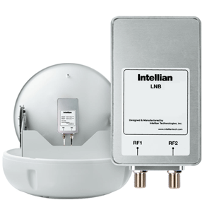 INTELLIAN Intellian North American LNB (11.25GHz, 2 Ports) f/Use w/DIRECTV, DISH Network & Bell - S2-0808