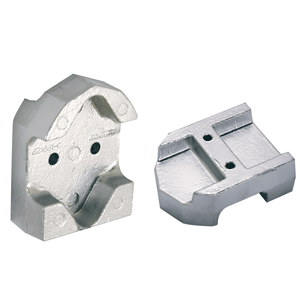 Tecnoseal Gimbal Block Anode - Aluminum - 00806BISAL