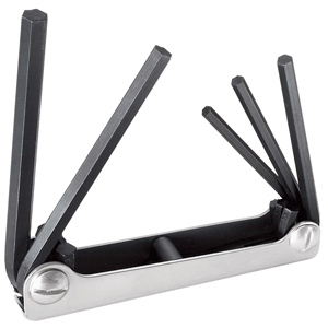 Klein Tools Five-Key Folding Hex-Key Set - Inch/Standard - 70579