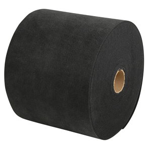 C.E. Smith Carpet Roll - Black - 18"W x 18’L - 11349